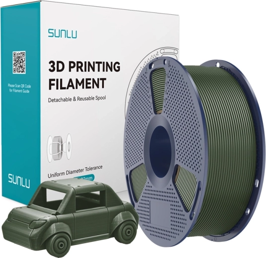 Filament Sunlu PETG oliwkowy