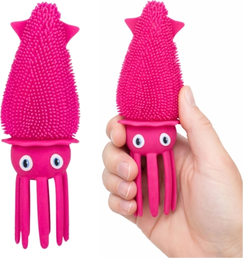 Przyjemnie miękki silikon do kojącego ściskania