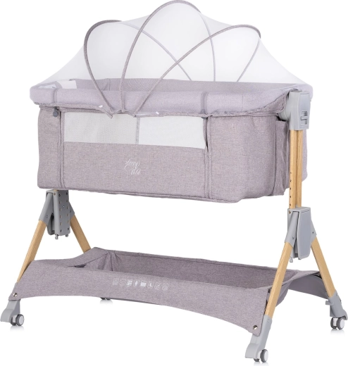 Chipolino SleepNFold 2w1 Platinum – łóżeczko dostawne z przewijakiem