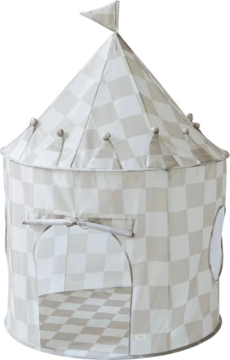 3 Sprouts namiot dziecięcy recycled checkerboard beige