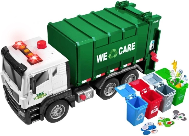 Nauka segregacji z mini koszami i żetonami