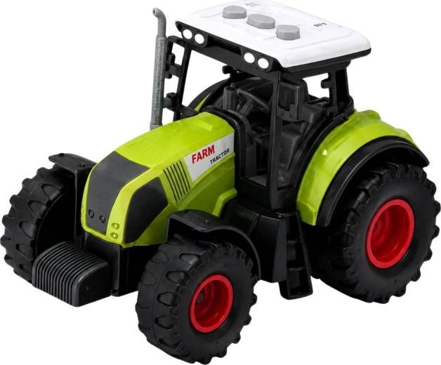 Traktor z LED, dźwiękiem i napędem