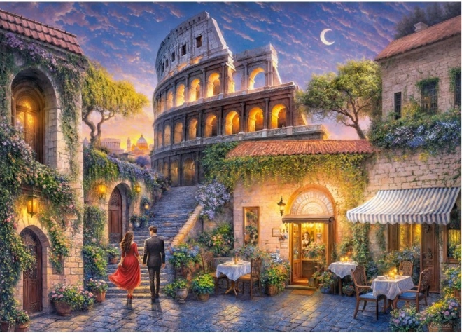 Puzzle Romantyczny Rzym 1000 elementów