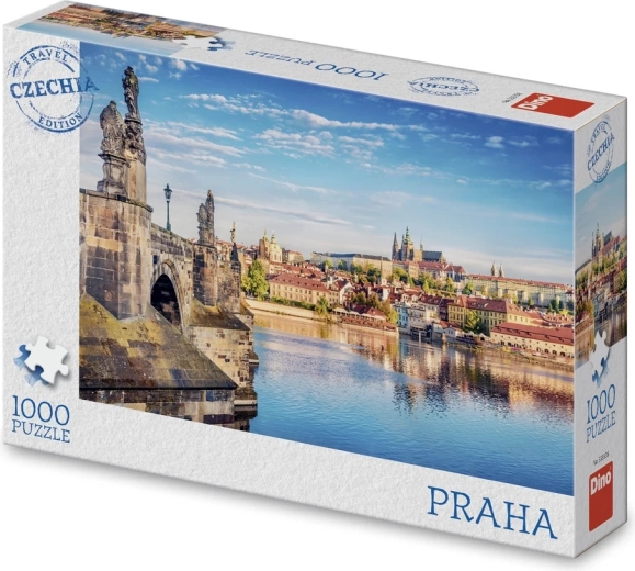 Puzzle Dino edycja turystyczna Czechy: Letnie Hradczany 1000 elementów
