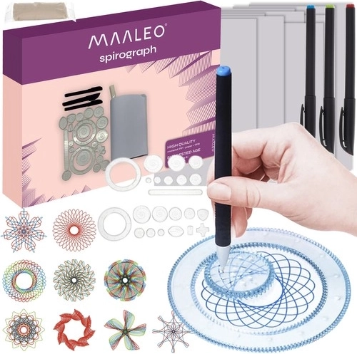 Kreatywny zestaw do rysowania – spirograf MAELEO