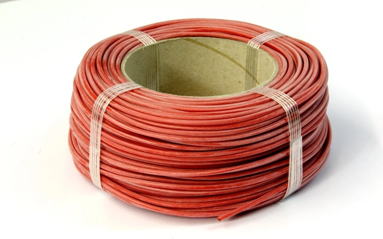 Silikonowy przewód JAMARA 1,5 mm² 100 m czerwony