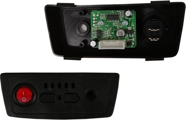 Panel muzyczny do elektrycznego pojazdu typu Quad