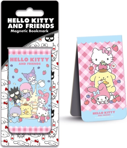 Hello Kitty magnetyczna zakładka niebieska - 1 sztuka