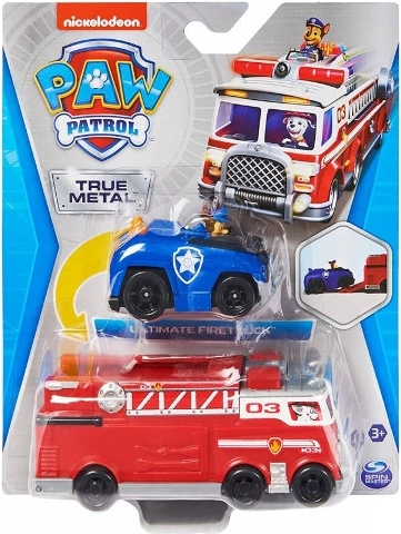 Wóz strażacki Chase Psi Patrol – metalowy model 1:55