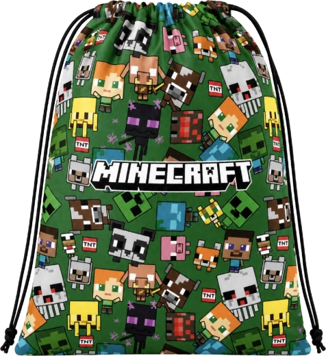 Dziecięcy worek na plecy Minecraft z motywem Creepera