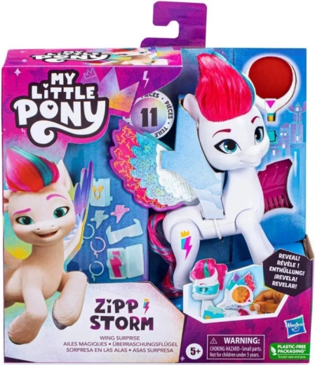 My Little Pony figurka kucyka z magicznymi skrzydłami, Zipp Storm