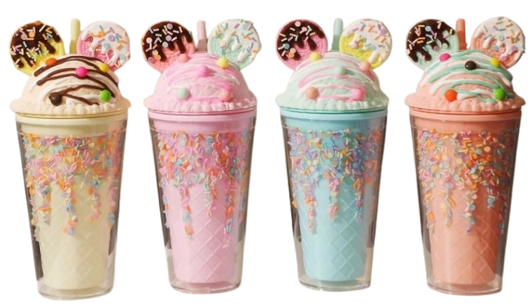Kubek z pokrywką i słomką OREO 480 ml – różne warianty
