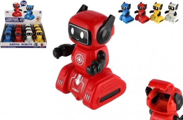 Plastowy robot na inercję dla dzieci