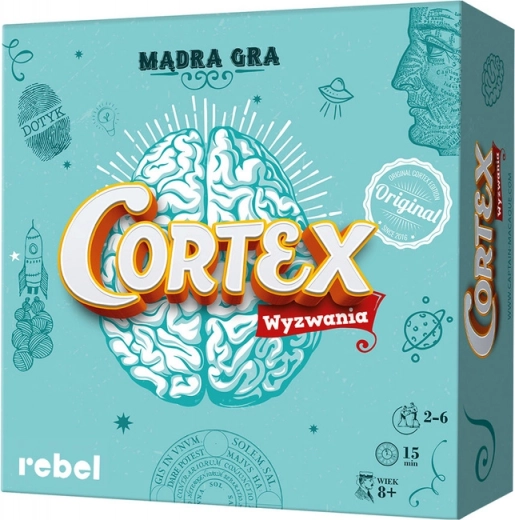 Towarzyska gra karciana REBEL CORTEX – sprytne wyzwania dla bystrego umysłu