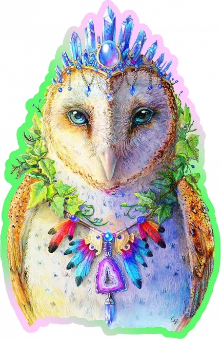 Drewniane puzzle Piękna sowa 150 elementów