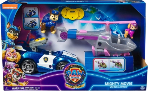 Pojazdy Psiego Patrolu Film hit 2-pack