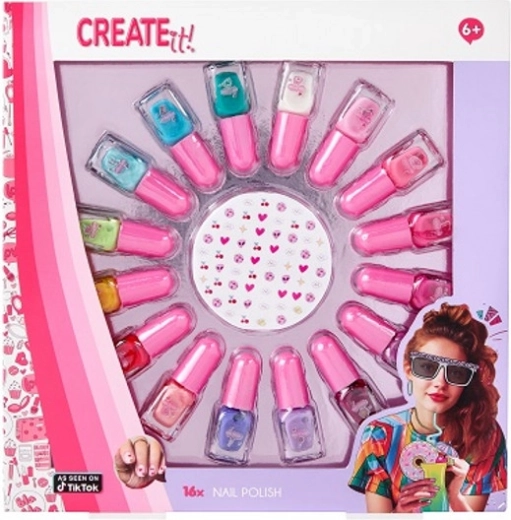 Create It! zestaw lakierów do paznokci 16 szt.