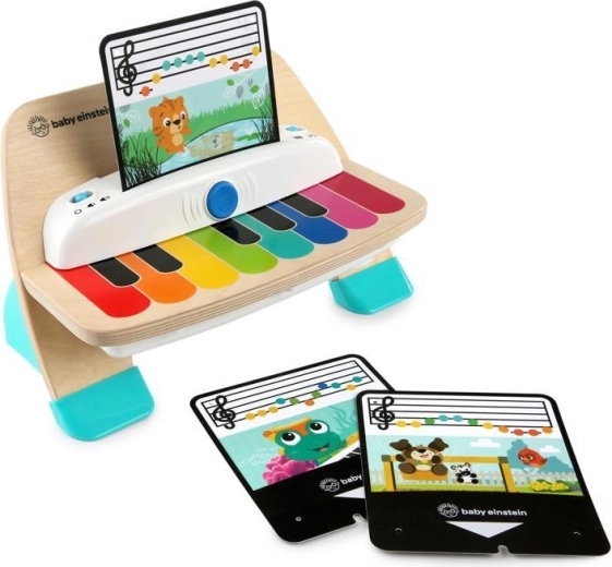 Karty edukacyjne z kolorowymi nutami