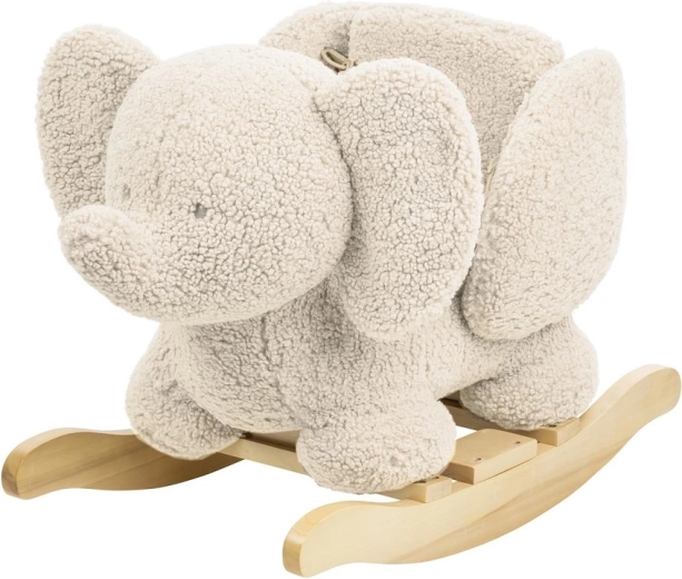 Huśtawka Nattou Teddy – pluszowy słonik ecru