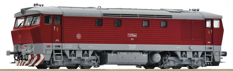 Lokomotywa spalinowa T 478 1184 Bardotka ČSD