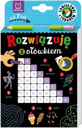 Rozwiązuję ołówkiem: Łamigłówki z tukanem 7+