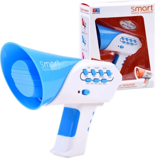 Dziecięcy modulator głosu megafon z 12 efektami