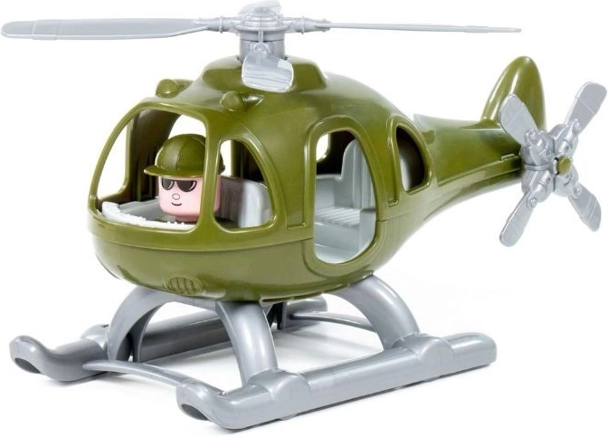 wojskowy helikopter Piorun – dziecięca plastikowa zabawka