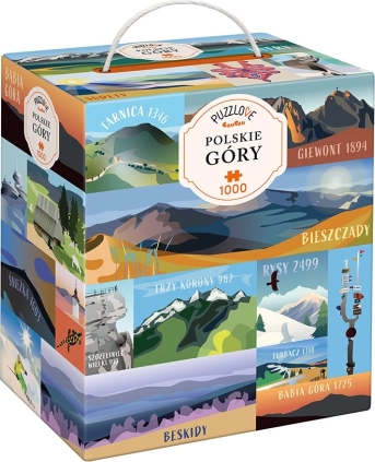 Puzzle Puzzlove Polskie góry 1000 elementów