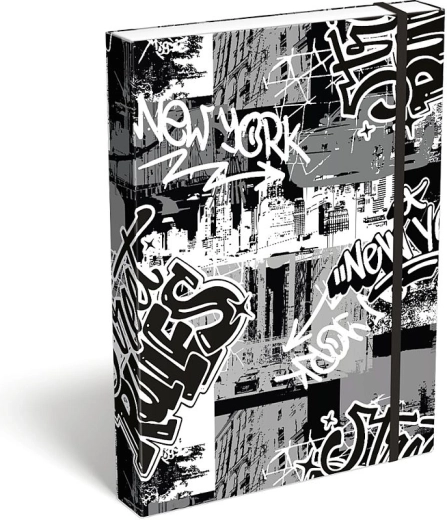 LizzyCard Street Rules teczka na zeszyty A4