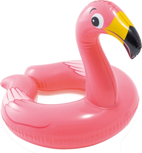 Intex dmuchane kółko do pływania flaming 76 × 55 cm