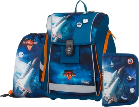OXYBAG szkolny zestaw 3-częściowy Premium Space