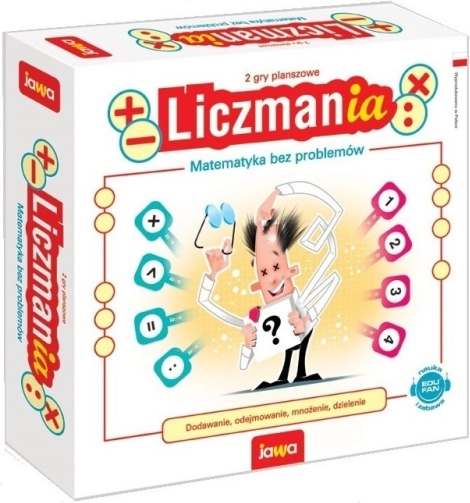 Edukacyjna gra planszowa Liczmania