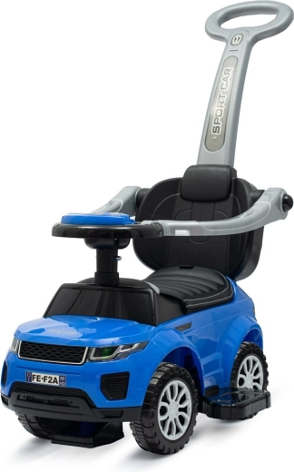 Dziecięcy jeździk 3w1 Baby Mix Plus niebieski