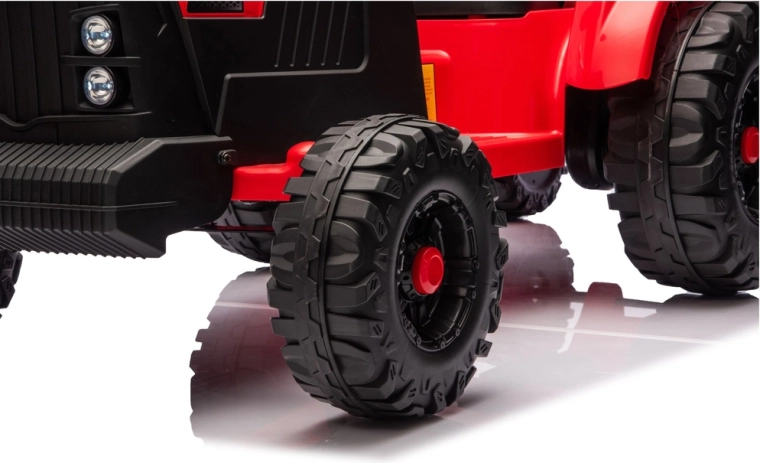 Terenowe koła i stabilne podwozie