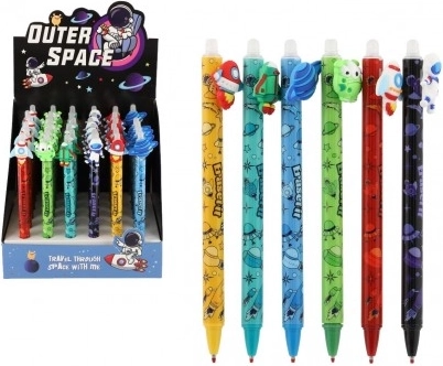 Wymazywalny długopis kulkowy Kosmos 0,5 mm, niebieski atrament