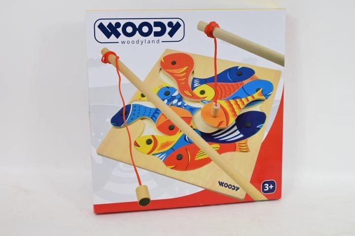 Woodyland magnetyczna gra Rybek z wędką
