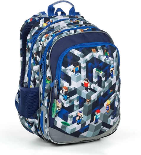 Topgal PixelArt plecak szkolny Elly