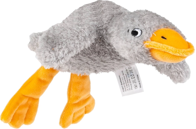Balibazoo sensoryczna pluszowa gęś szara 23 cm