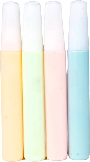 Cztery pastelowe/neonowe odcienie