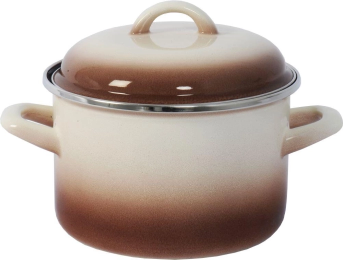 Garnek z pokrywką 18 cm 3 l CAPUCCINO