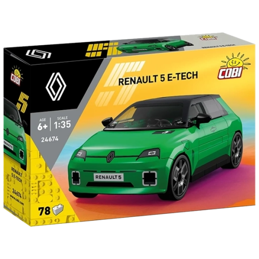 Ikoniczny Renault 5 jako model z klocków