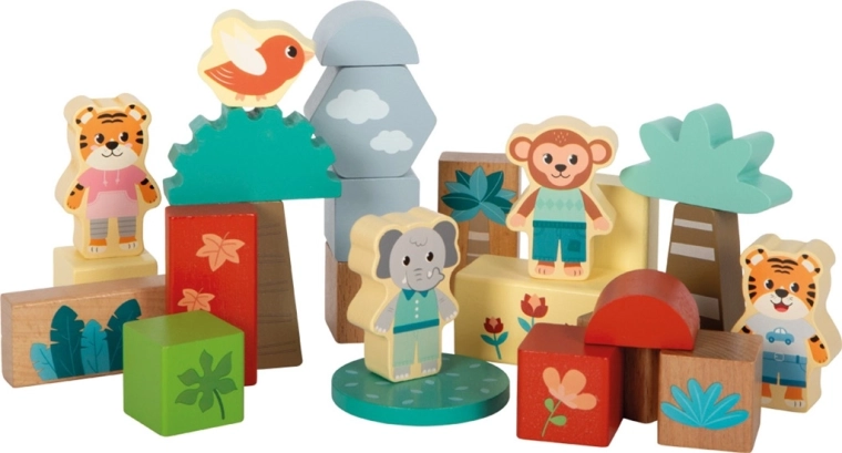 Zwierzęcy przyjaciele z dżungli