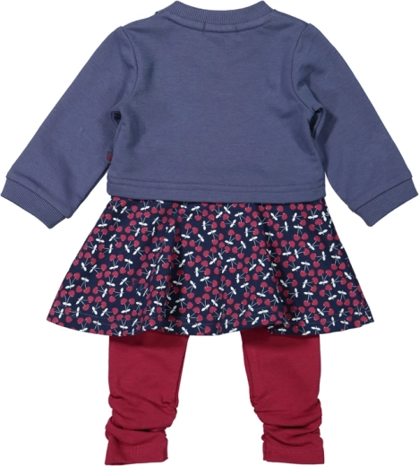 Dopasowany zestaw sukienka + legginsy
