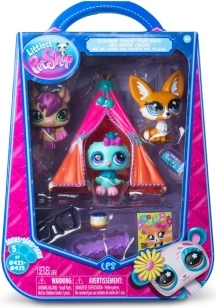 Littlest Pet Shop seria 5 – zestaw na piżamowe party