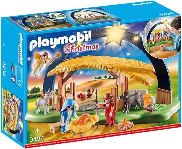 Playmobil Szopka Bożonarodzeniowa z oświetleniem