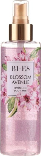 Perfumowany spray do ciała z drobinkami BI-ES Blossom Avenue 200 ml
