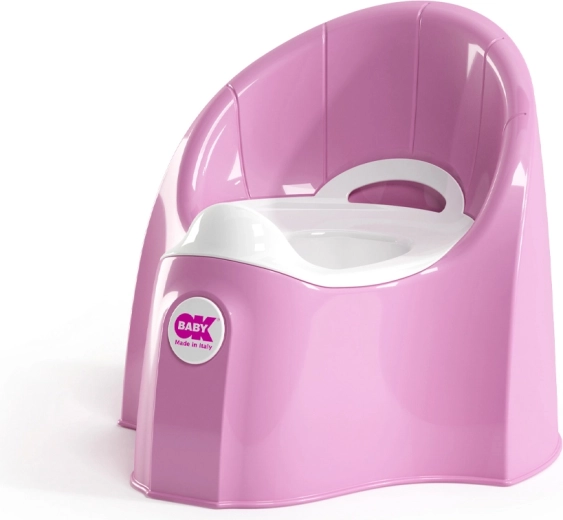 Ergonomiczny nocnik OK Baby Pasha różowy