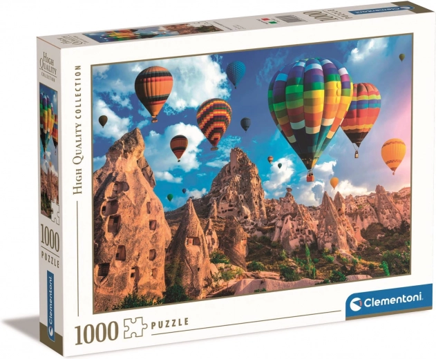 Puzzle 1000 elementów – balony nad Kapadocją CLEMENTONI