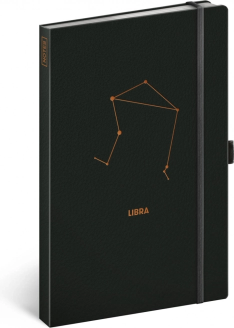 Notes NOTIQUE Waga – notes w linie 13 × 21 cm