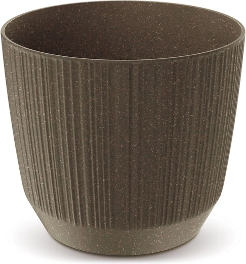 Doniczka Ryfo Eco Wood 10,7 cm – kawa